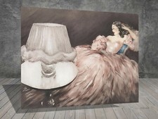 Louis Icart Portrait of a lady