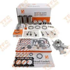 D722 Overhaul Rebuild Kit Fits Kubota D722 Engine With Water Pump STD