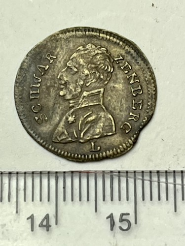 1814 hammered jetton - 1814,