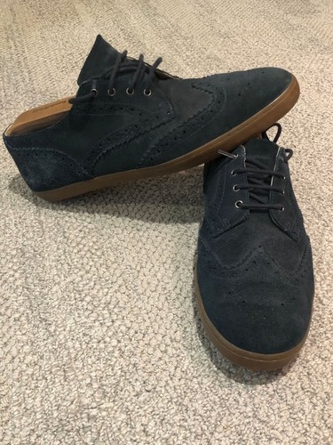 Fred perry navy suede - navy,