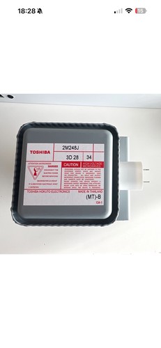 Toshiba microwave magnetron - microwave,