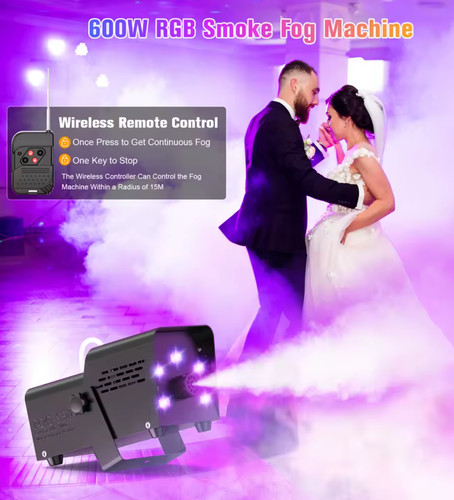 500w led rgb smoke machine - 500w,