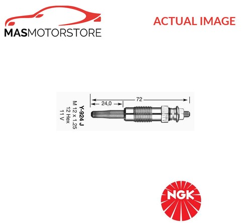 Engine glow plug ngk - plug, p