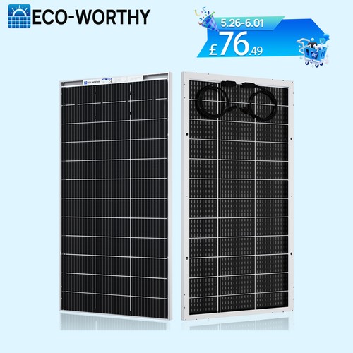 Eco worthy bifacial - 12v, 200w