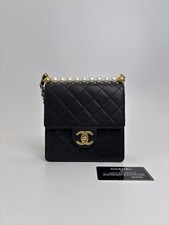 Chanel Pearl Black Bag