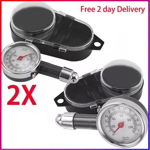 2pcs car tyre pressure - 2pcs, gauge