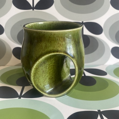 Vintage holkham pottery - holkham, green