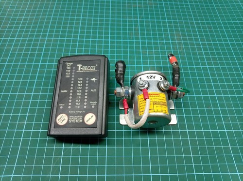 Max dual 12v battery split - dual,