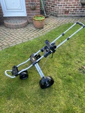 Powakaddy Quattro 3 Push/Foldable 3 Wheel Golf Trolley