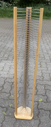 Wooden metal rack - cd,