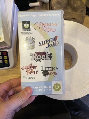 Cricut art cartridge - cartridge, phrases