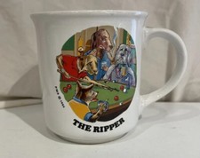Vintage PMS The Ripper Coffee Tea Cup Mug Dogs Snooker Pool - Arthur Sarnoff