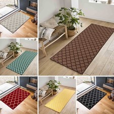 Trellis Non Slip Indoor Door Mat Large Washable Rug Kitchen Floor Door Mats