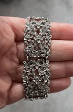 Vintage Silver Tone And