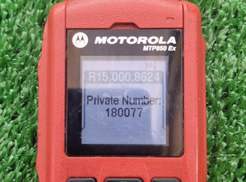 Motorola mtp850ex tetra radio - motorola,
