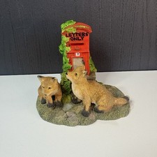 Vintage The Leonardo Collection Countryside Friends 1998 - Foxes Ornament