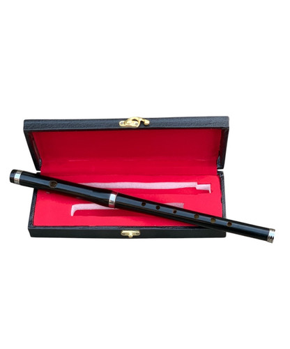 Black two parts irish flute - black,