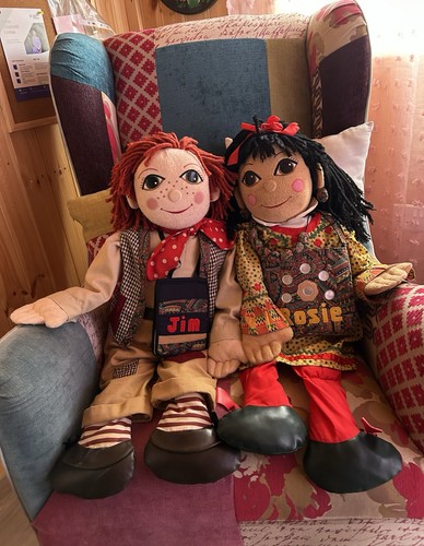 Large rosie and jim rag - and,
