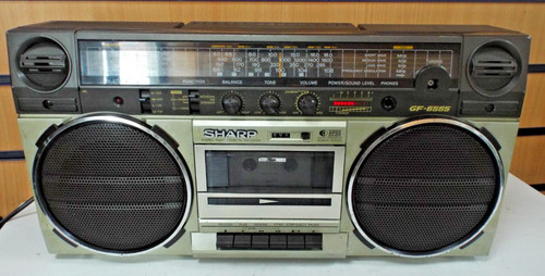 Sharp 6565e vintage stereo - gf-6565e,