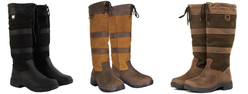 Dublin river boots leather - river,