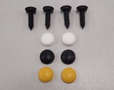 Genuine BMW - Number / Registration Plate Fixing Kit Set (Screws & Colour Caps)