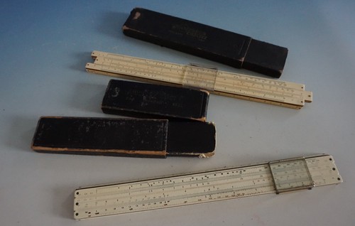 Vintage old slide rules - 2,