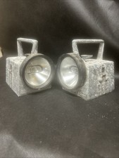 VINTAGE BARDIC BRITISH RAILWAYS LAMP PAIR