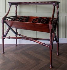 Edwardian Mahogany Library