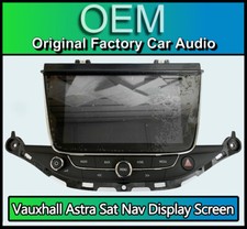 Vauxhall Astra K Sat Nav