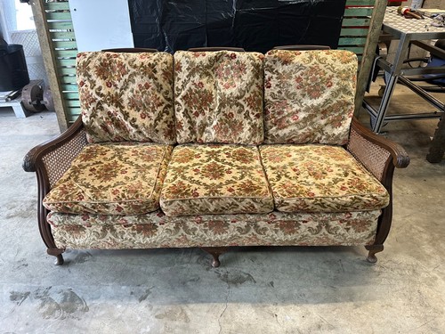 French bergere style sofa - french,