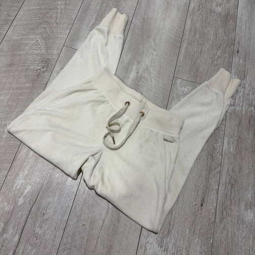 Lipsy velour joggers cream - joggers,
