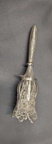 Antique tussie mussie silver - antique,