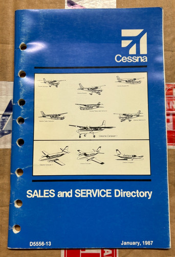 1987 cessna aircraft sales - 1987, and