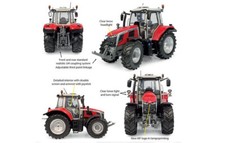 Model Universal Hobbies tractor Massey Ferguson 6S.180 2023 1:3 2 diecast