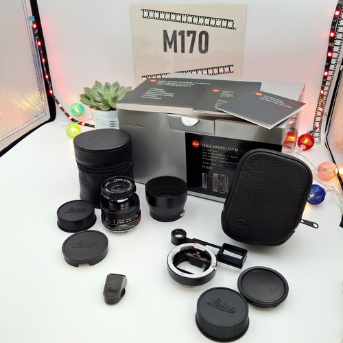 Leica macro set - m, lens