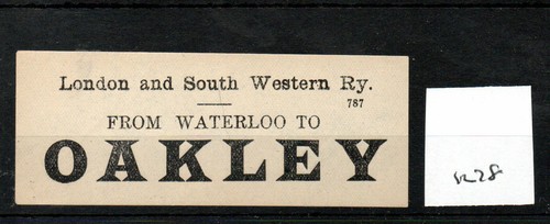 London south western railway - london, &