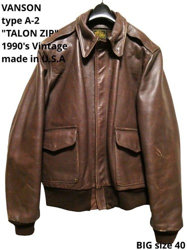 Vanson flight jacket - vanson,