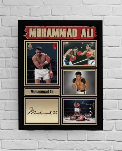 Muhammad ali autograph - muhammad,