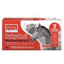Rockies Baby Red Salt Lick 2kg