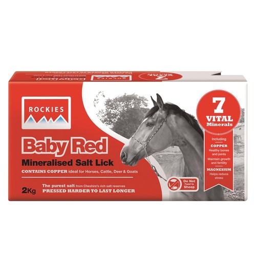 Rockies baby red salt - red, lick
