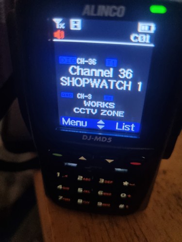 Alinco md5 dual band - alinco, dj