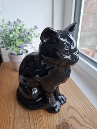Vintage large glossy black - vintage,