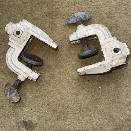 Vintage clamps mangle roller - ,