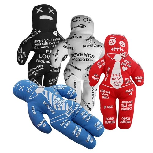 Voodoo doll with - voodoo, pins