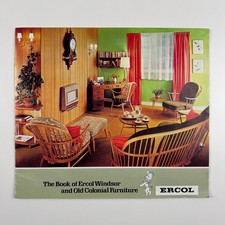 Brochure Ercol. The Book of Ercol Windsor and Old Colonial Furniture, 1970s