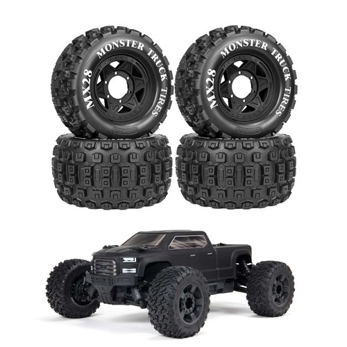 128mm monster truck tyres - 128mm,