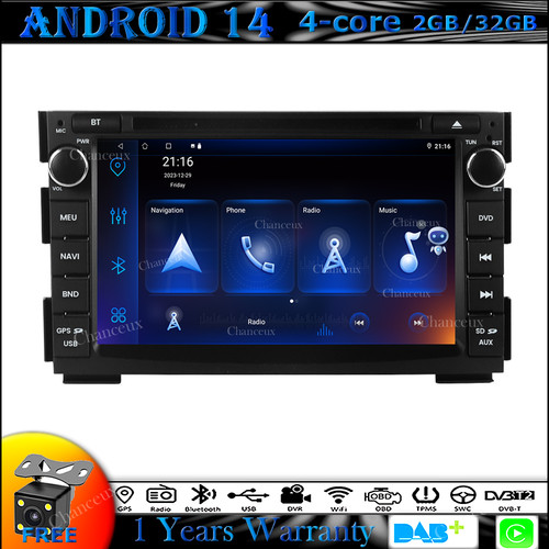 Android head unit radio - 14,