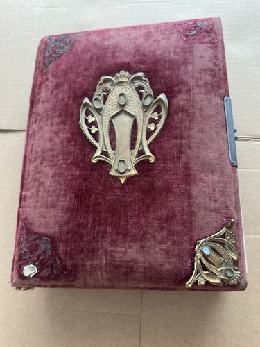 Victorian photograph album - victorian,