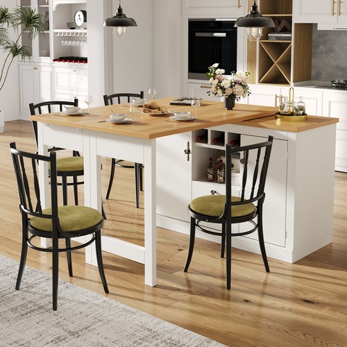 Kitchen island extendable - w/,