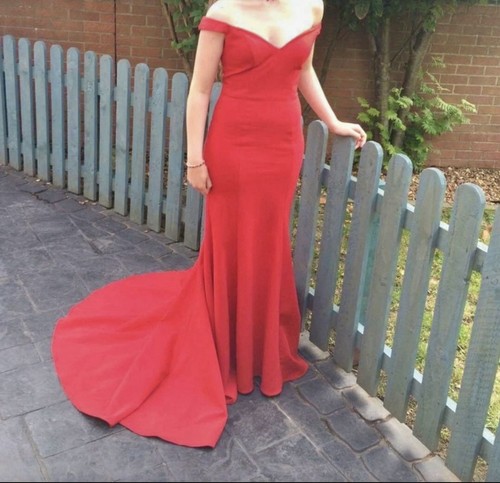 Sherri hill red prom dress - red,